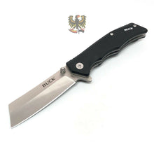 Load image into Gallery viewer, BUCK KNIVES TRUNK LINER LOCK KNIFE BLACK G-10 (2.875&quot; SATIN) 0252BKS