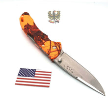 Load image into Gallery viewer, BUCK KNIVES BANTAM BLW KNIFE MOSSY OAK ORANGE CAMO