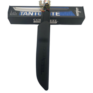 COLD STEEL OUTDOORSMAN LITE FIXED 6" STRAIGHT BACK BLADE, BLACK KRAY-EX HANDLES