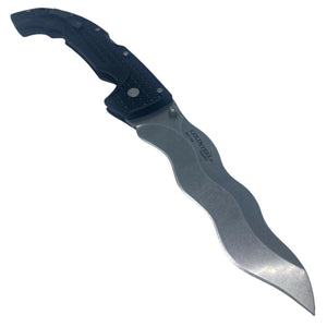 COLD STEEL KRIS VOYAGER FOLDING KNIFE 5.5" JAPANESE AUS-10A STONEWASHED BLADE
