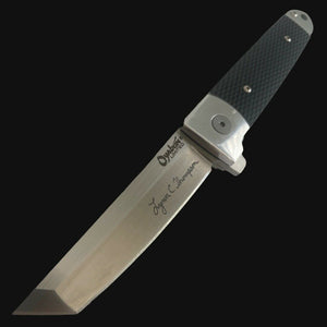 LIMITED EDITION COLD STEEL  OYABUN FLIPPER KNIFE 3.5" S35VN TANTO BLADE
