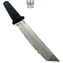 Load image into Gallery viewer, KOBUN LIGHT WEIGHT BOOT KNIFE FIXED 5.5&quot; TANTO SERRATED BLADE, KRAY-EX HANDLE